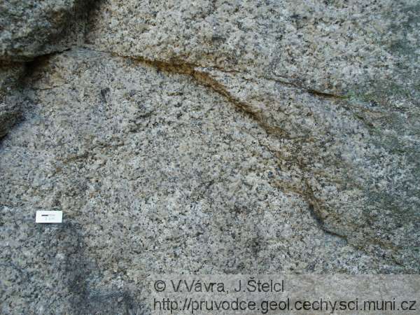 Terezn - nevrazn porfyrick textura granit typu Landtejn