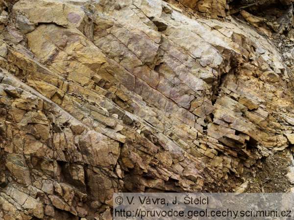 Žumberk - tektonické postižení granitů železnohorského plutonu