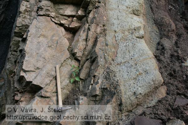 Malé Svatoňovice: křídové sedimenty na zlomu