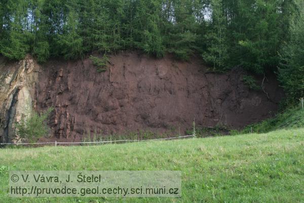 Malé Svatoňovice: permské sedimenty