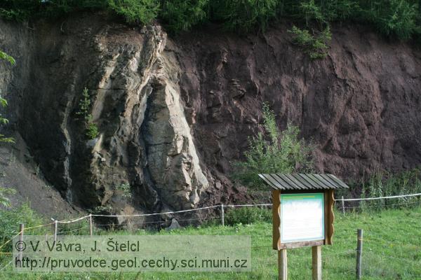 Malé Svatoňovice: křídové sedimenty